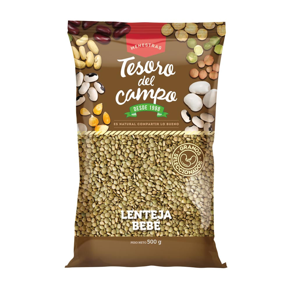 Lenteja Bebé Tesoro Del Campo Bolsa 500 g