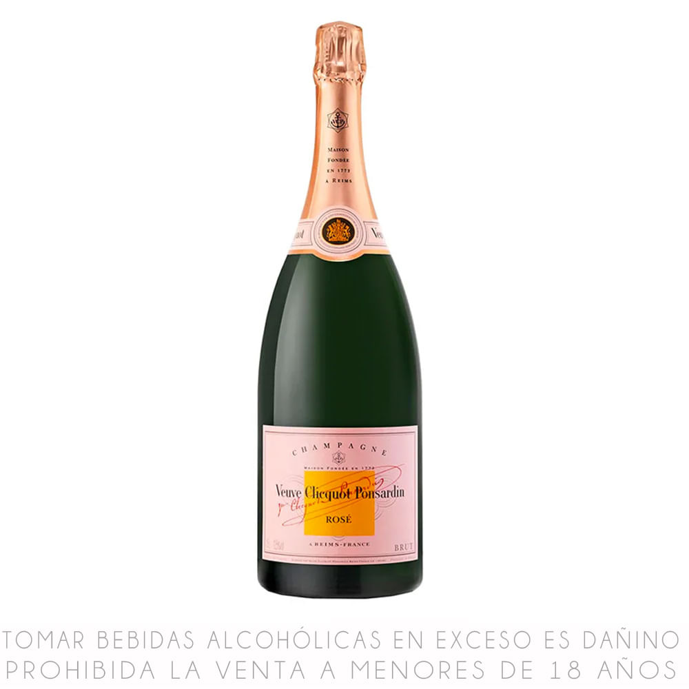 Champagne Veuve Clicquot Rosé Brut Botella 750ml
