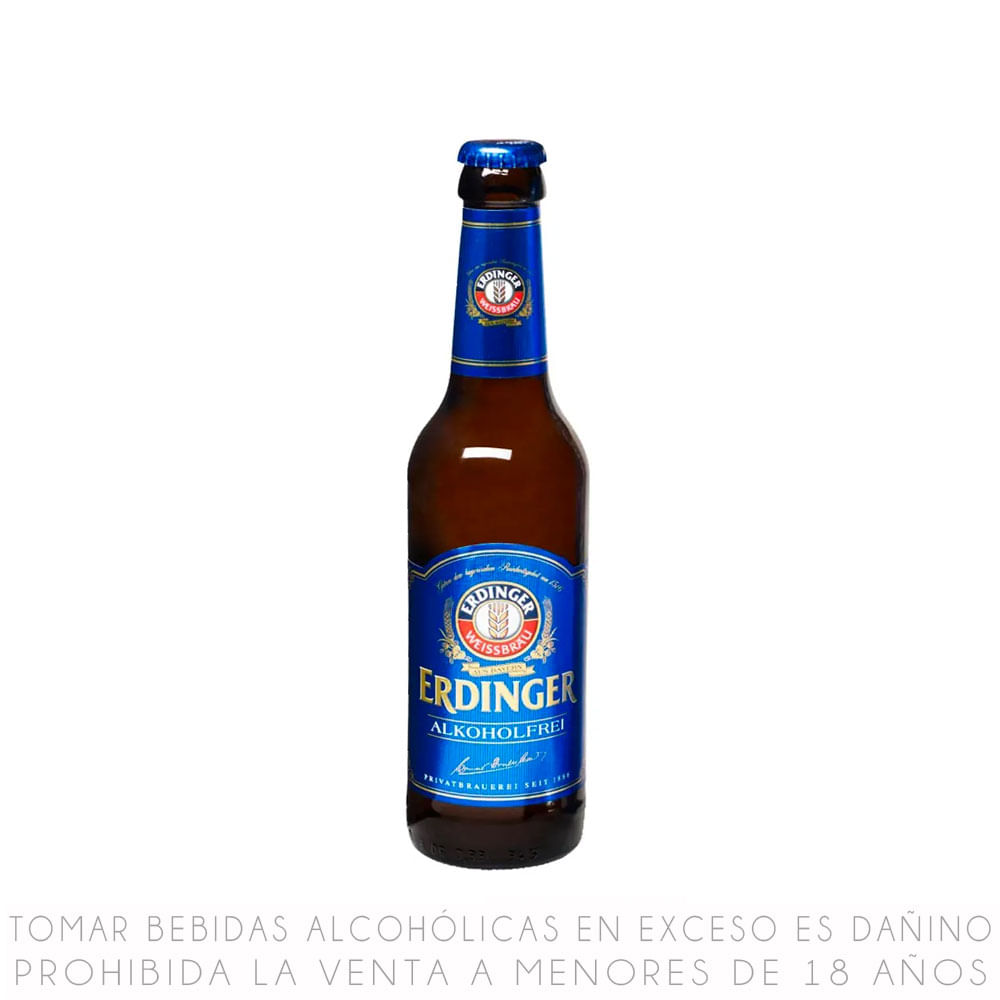 Cerveza Sin Alcohol Erdinger Botella 330ml
