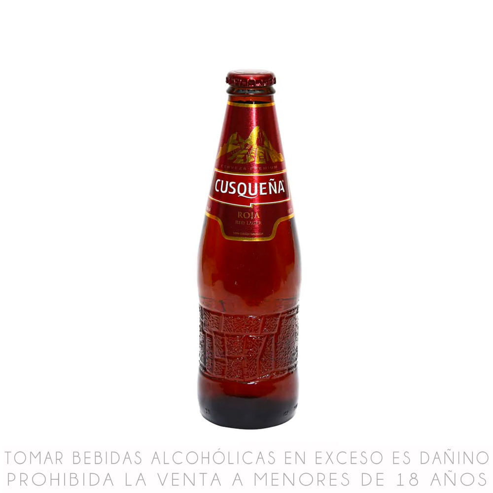 Cerveza Cusqueña Roja Botella 330ml