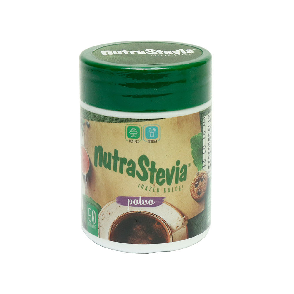 Stevia Nutrastevia En Polvo Frasco 50 g