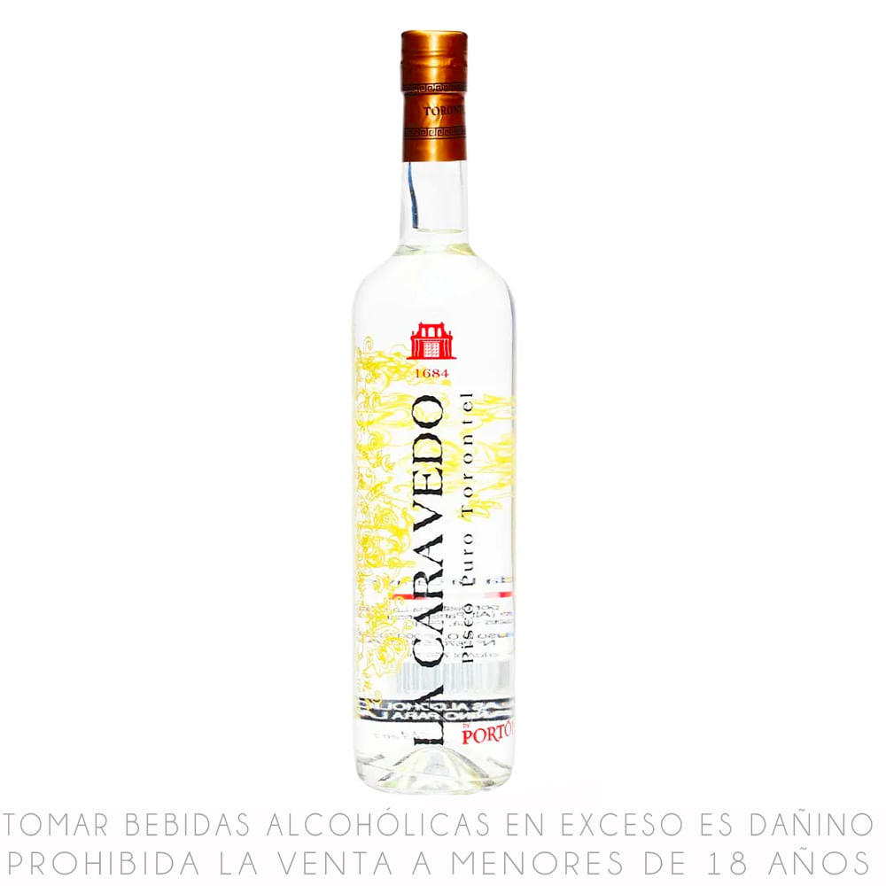 Pisco La Caravedo Torontel Botella 750ml