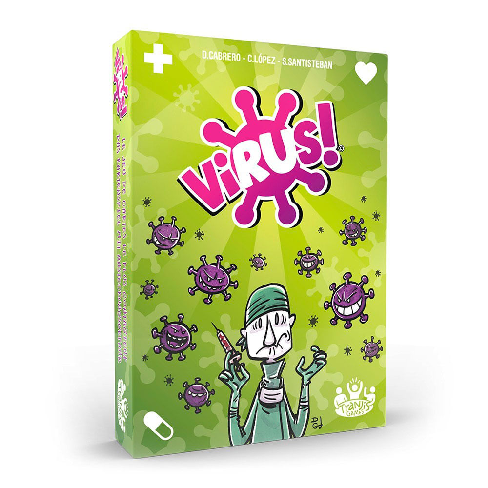 Tranjis Games Juego de Mesa Virus