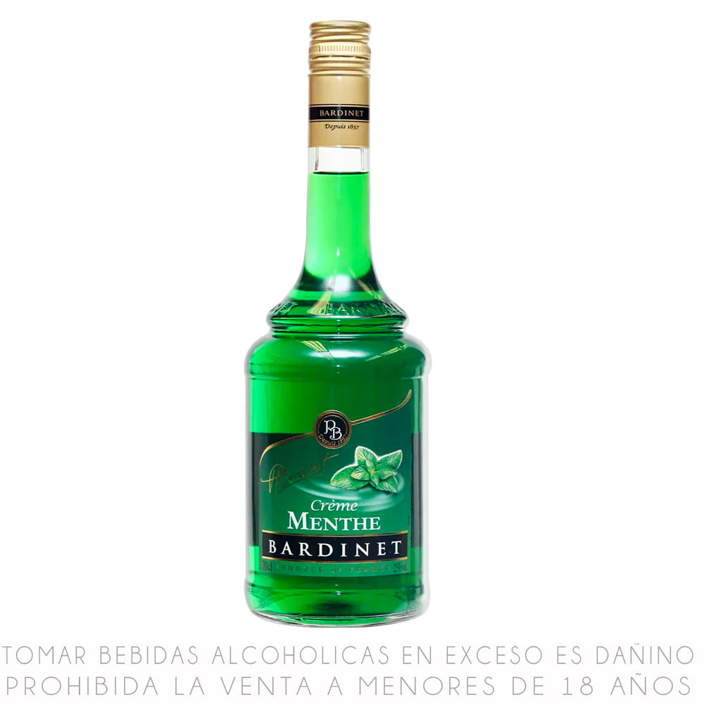 Crema de Menta Bardinet Botella 700ml