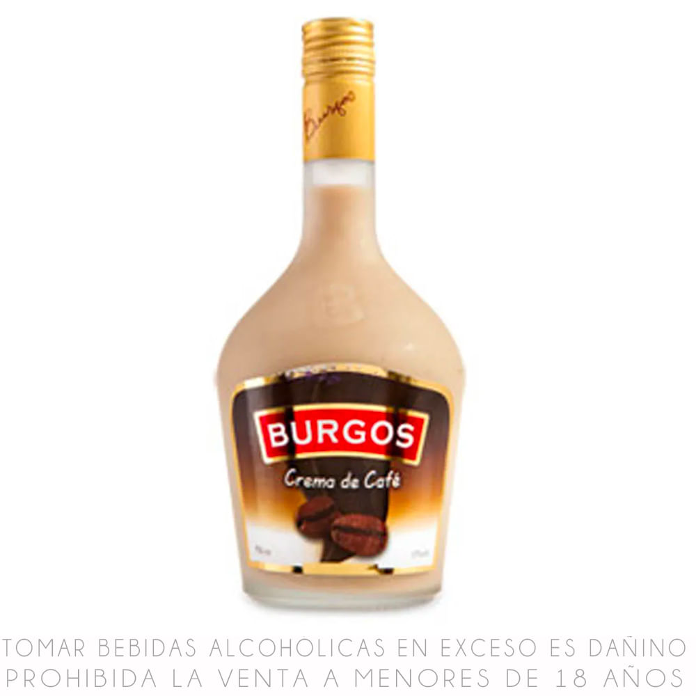 Licor de Crema de Café Burgos 750ml