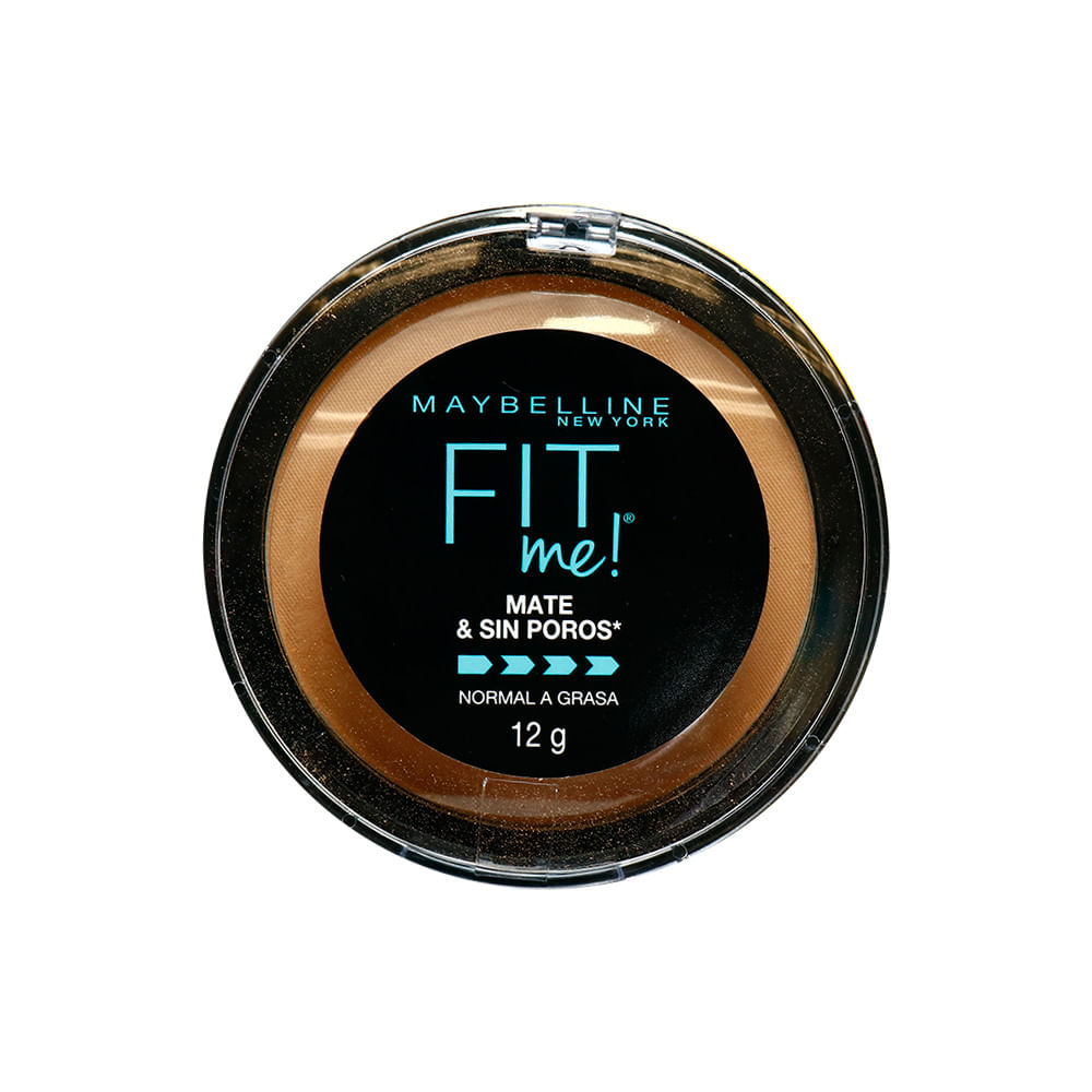 Polvo Para Rostro Polvo Compacto Matificante Fit Me! Matte + Poreless Maybelline Tono Pure Beige tonos fit me maybelline polvo