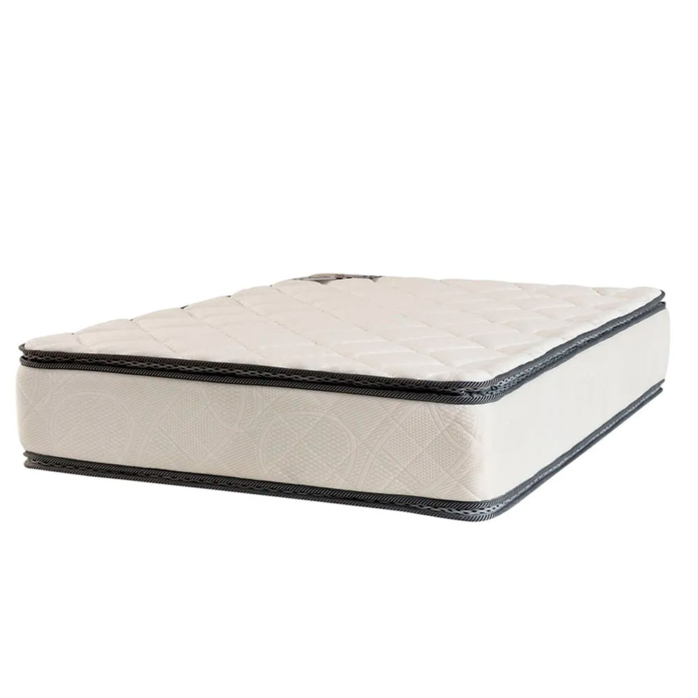 Forli Colchón Queen Capella Pillow Top + 2 Almohadas