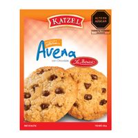 Mezcla para Galletas Katzel Avena con Chocolate Caja 430 g