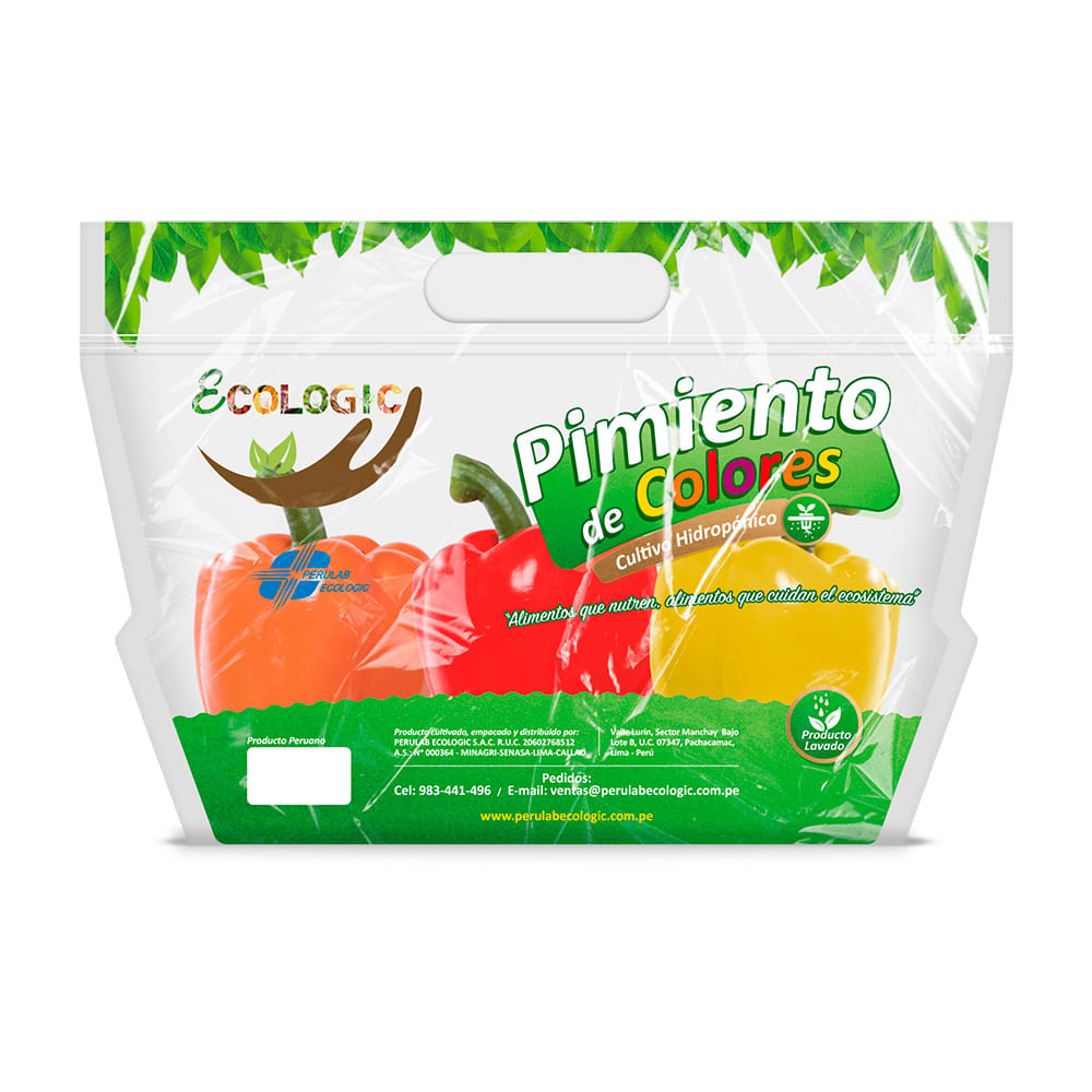 Pimiento de Colores Ecologic 3un