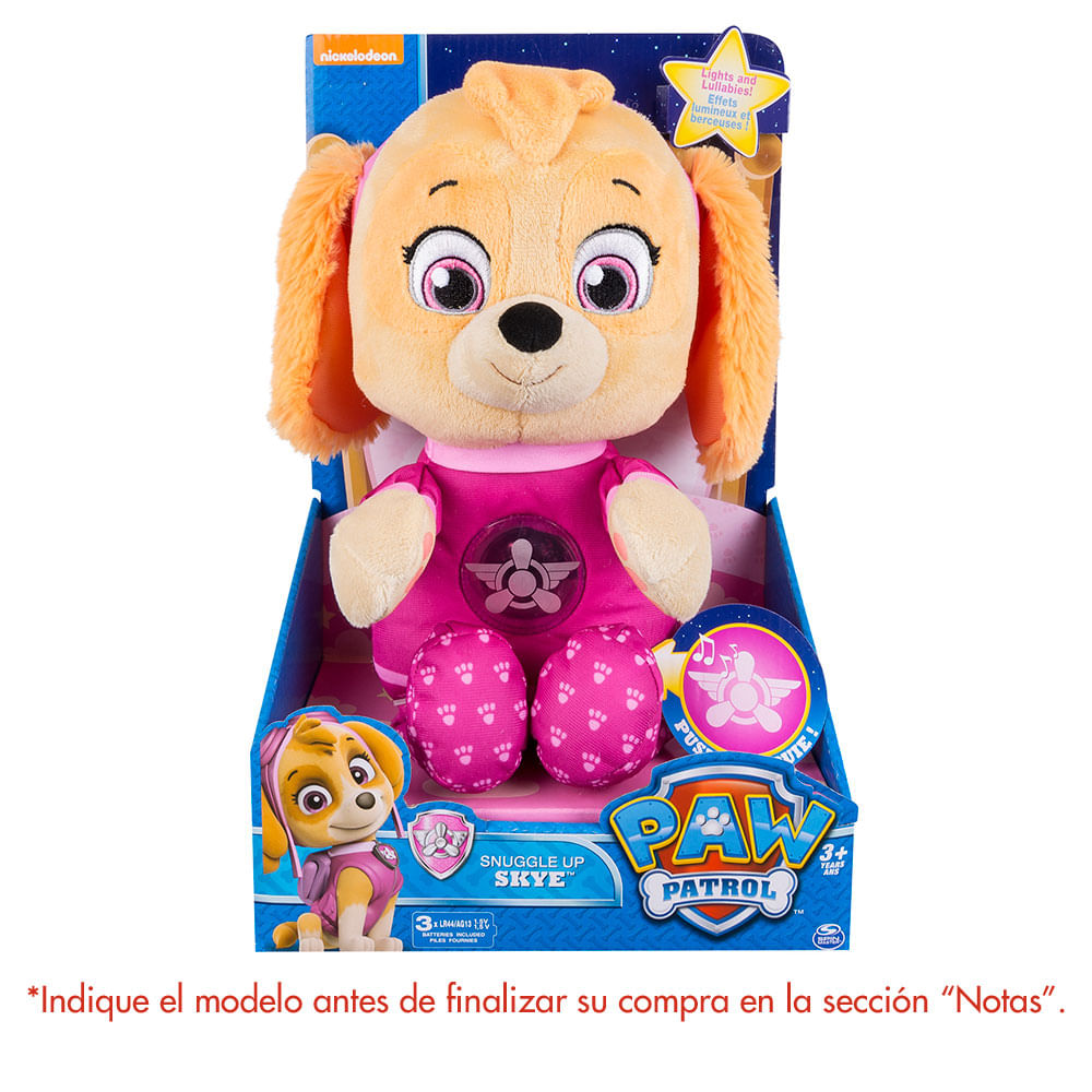 paw patrol de peluche