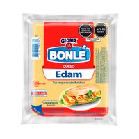 Queso Edam Bonlé en tajadas paquete 185 g