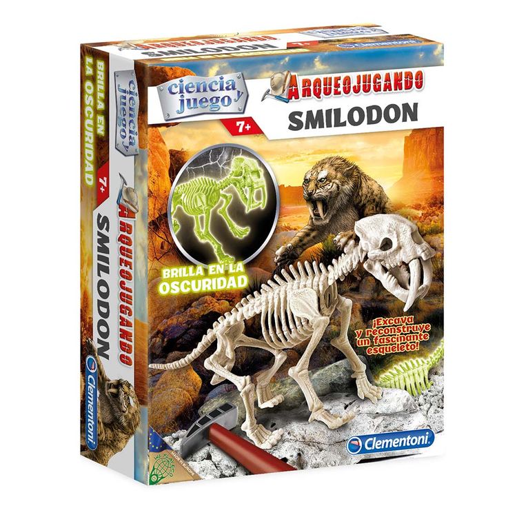 Clementoni-New-Smilodon-Arqueo-Jugando-1-10187919