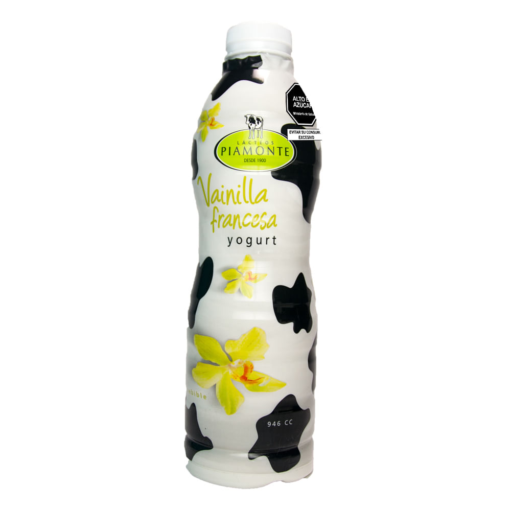 Yogurt Bebible Piamonte Vainilla Botella 946 ml