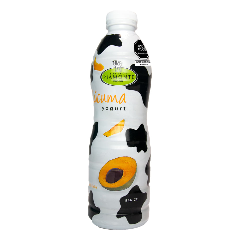 Yogurt Bebible Piamonte Lúcuma Botella 946 ml