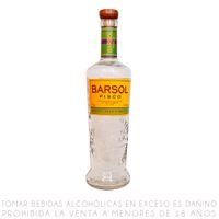 Pisco Mosto Verde Torontel Barsol Botella 750ml