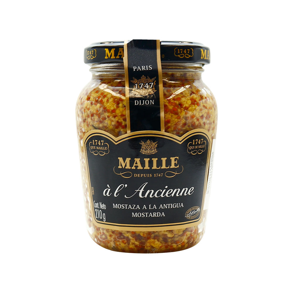 Mostaza A La Ancienne Maille Contenido 210 g