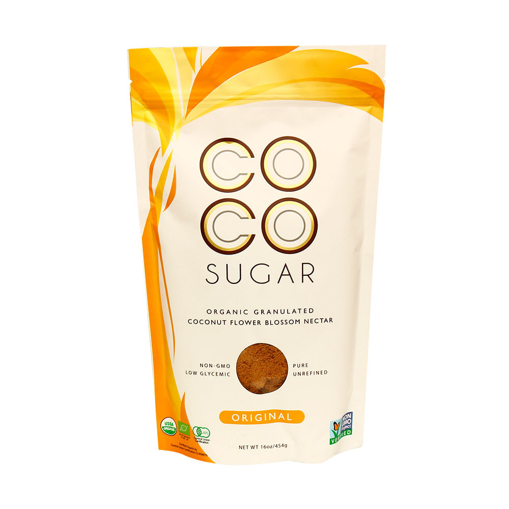 Azúcar de Coco Orgánico Coco-Sugar Doypack 454 g
