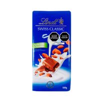 Chocolate de Leche con Almendras Lindt 100g