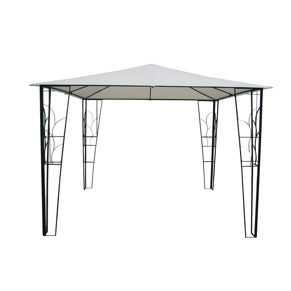 Pergola Krea Hierro 3x3mt Crudo