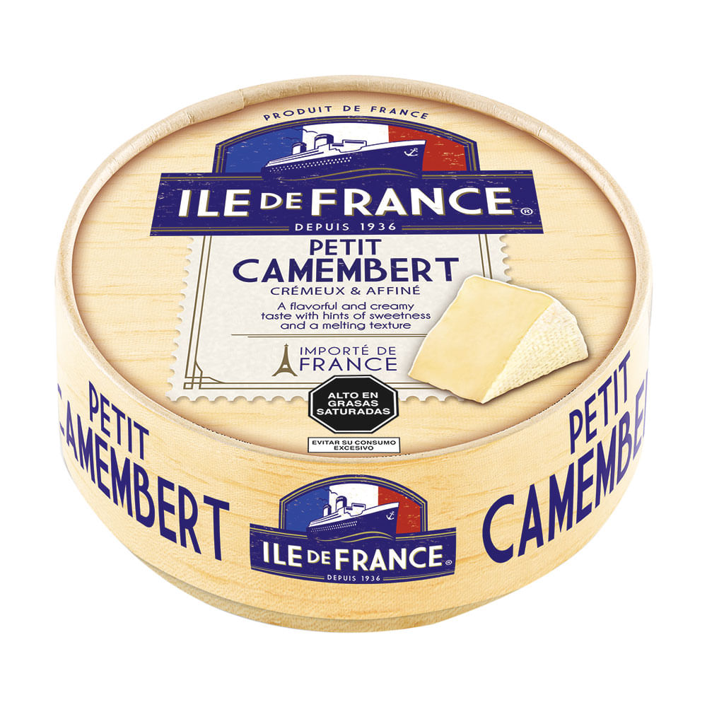 Queso Petit Camembert Ile de France Molde 125 g