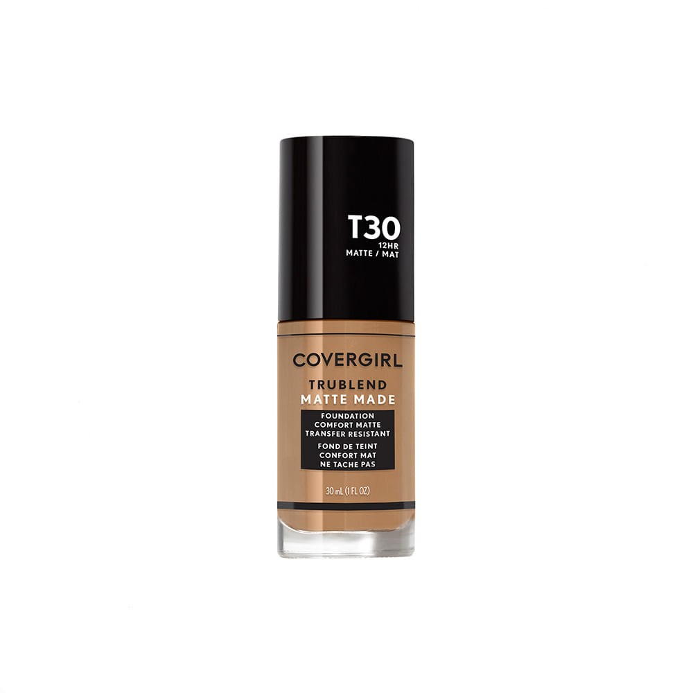 Covergirl Base de Maquillaje TruBlend Matte Made Liquid Makeup Warm Honey T31