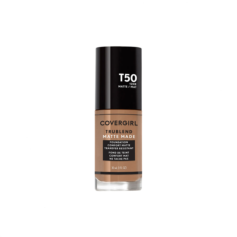 Covergirl Base de Maquillaje TruBlend Matte Made Liquid Makeup Natural Tan T51