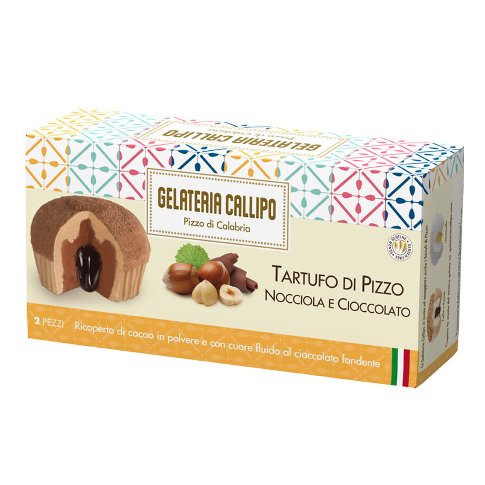 Helado Gelateria Callipo Tartufo Avellanas 320ml
