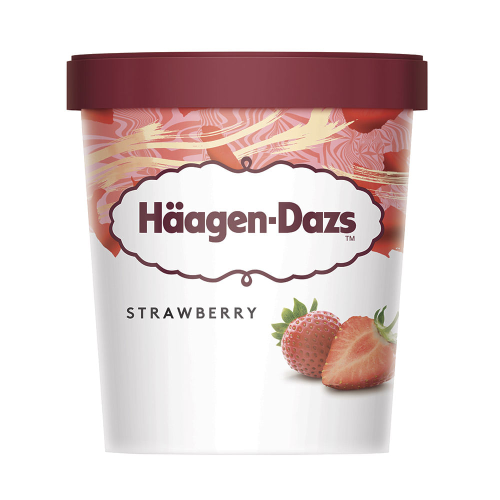 Helado Haagen Dazs Fresa 473ml