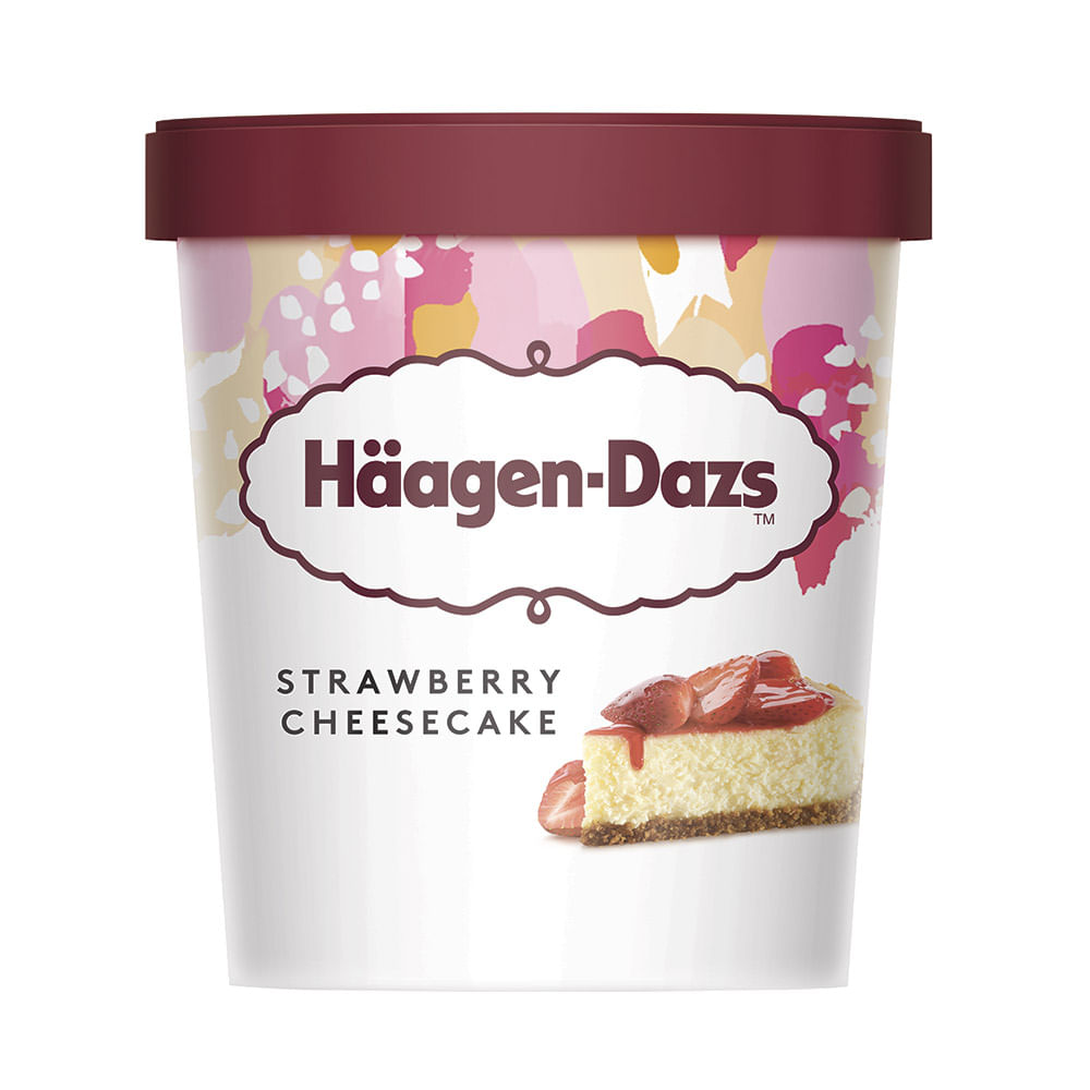 Helado Haagen Dazs Strawberry Cheescake 473ml