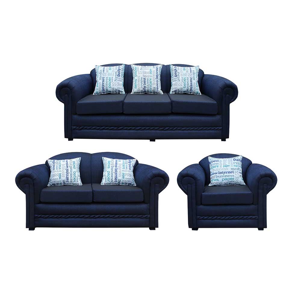 Casabella Sillones 3-2-1 Cuerpos Marsella Azul