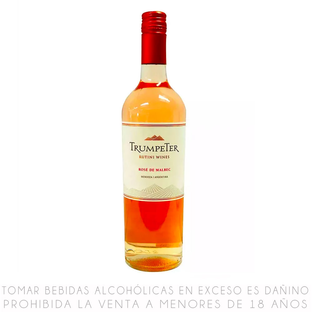 Vino Rosé Malbec Trumpeter Botella 750ml