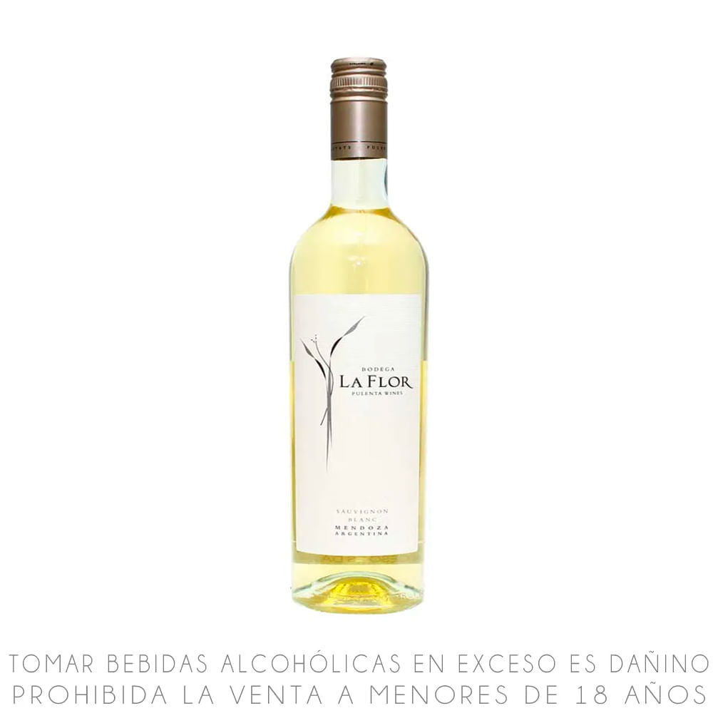 Vino Blanco La Flor Sauvignon Blanc Botella 750ml
