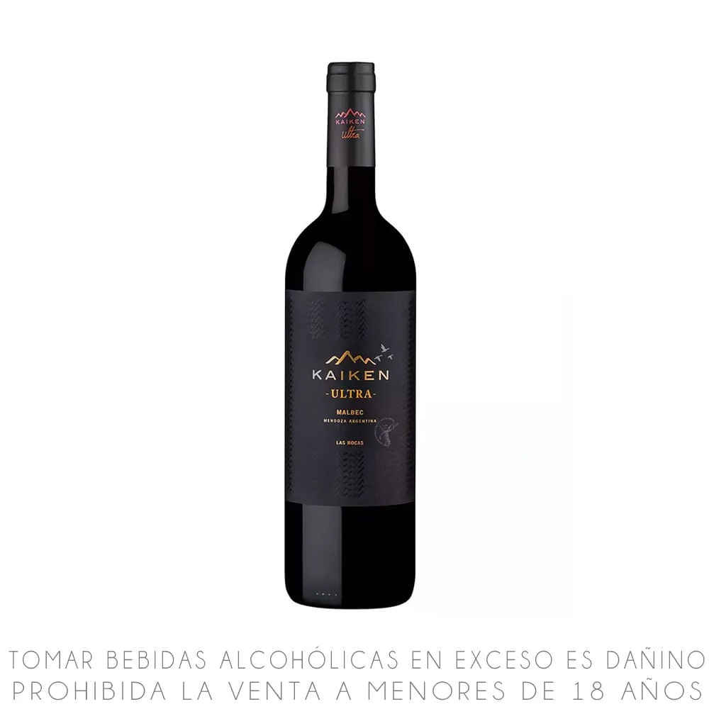 Vino Tinto Kaiken Ultra Malbec Botella 750ml