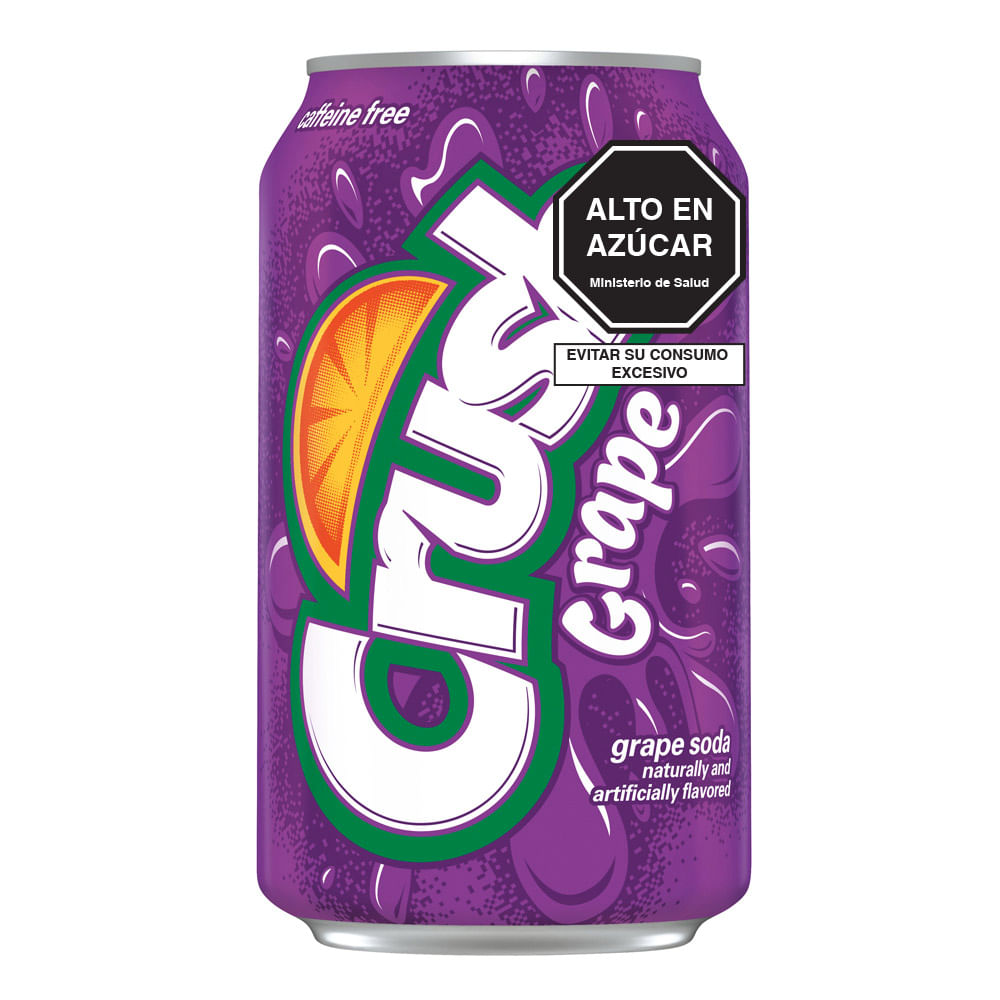 Gaseosa Crush Grape Lata 355 ml
