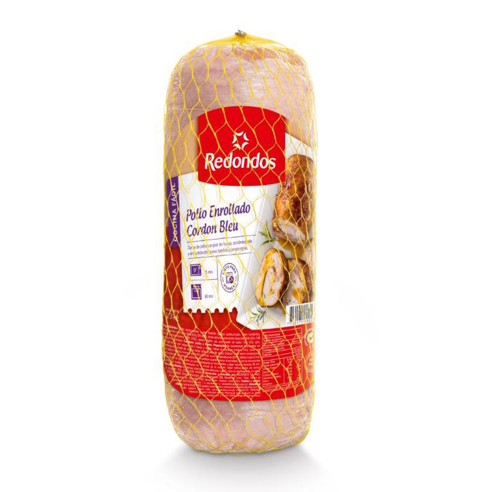 Pollo Enrollado Cordon Bleu Redondos x un