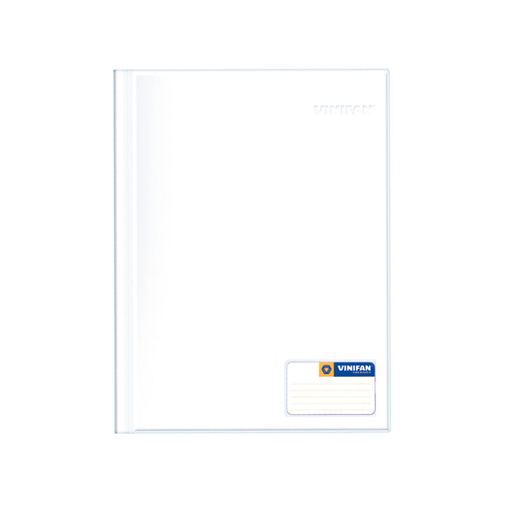 Folder Doble Tapa A4 Vinifan Blanco