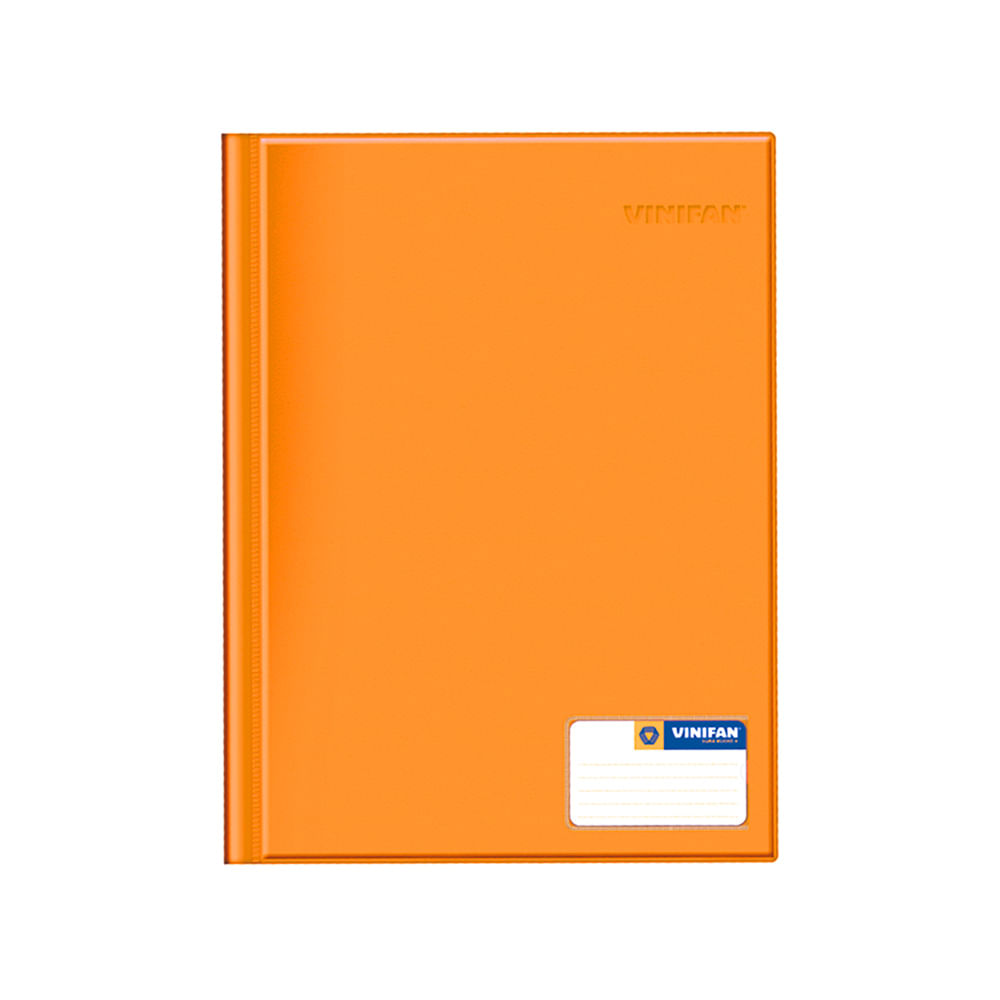 Vinifan Folder Doble Tapa A4 Naranja