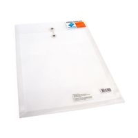Porta Documentos con Pasador Oficio Transparente