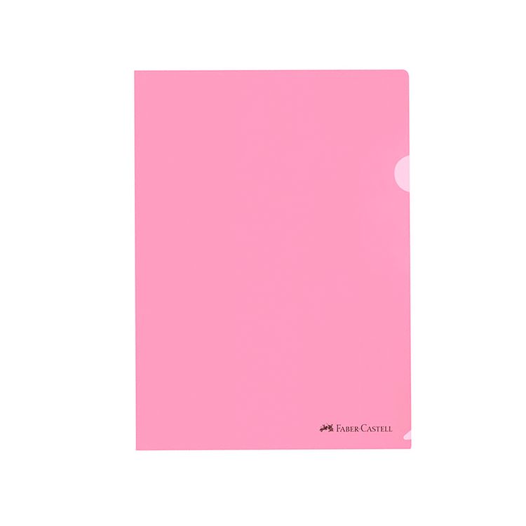 Clear-Folder-A4-Faber-Castell-Rosado-Pack-de-10-Unid-1-113546