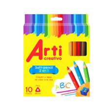 Soft-Pencil-2-en-1-Arti-Creativo-Caja-10-Colores---Tajador-1-27073