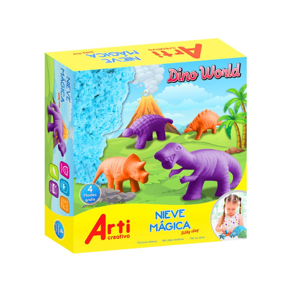 Nieve Mágica Dino World Arti Creativo - Wong