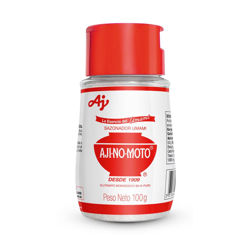 Super Sazonador Ajinomoto Frasco 100 g