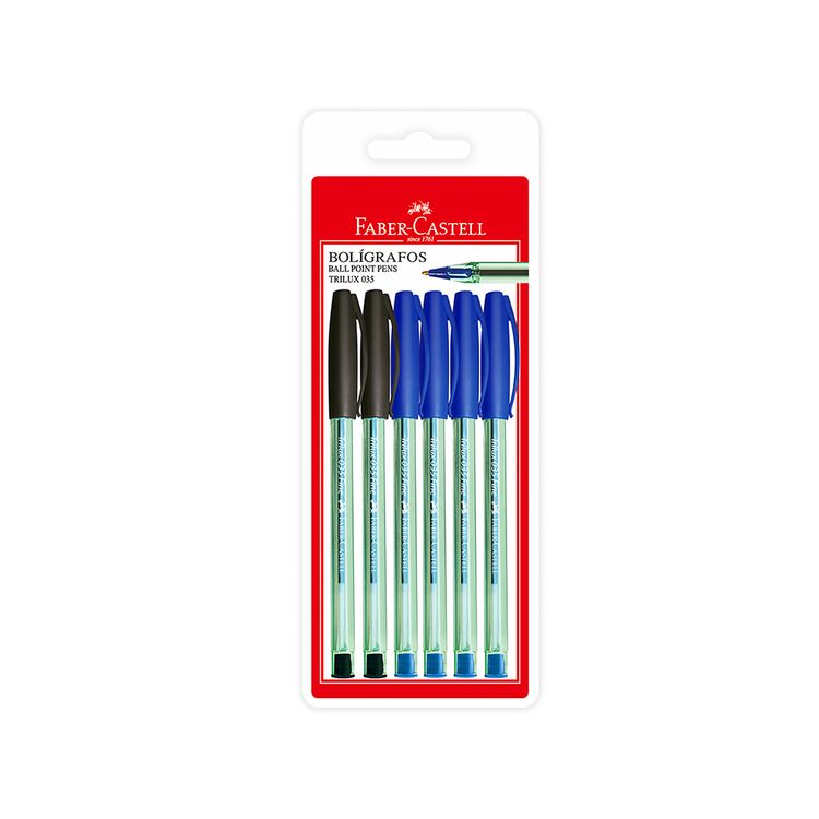 Lapicero-Trilux-035-Faber-Castell-4-Azul---2-Rojo-1-21894