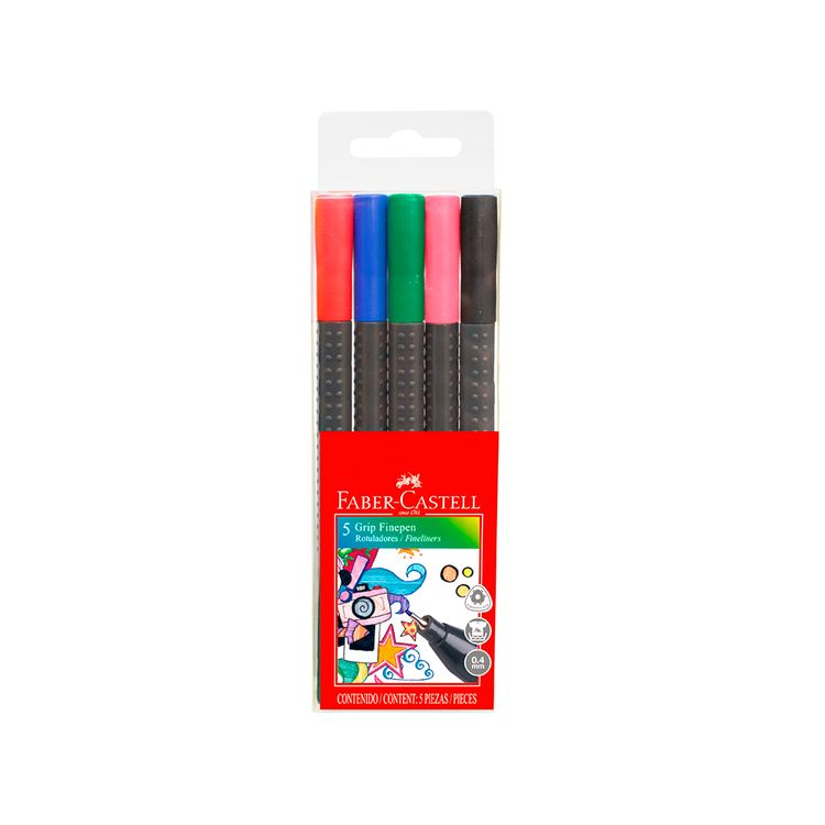 Marcador-Grip-Finepen-Basico-Faber-Castell-Estuche-5-Unid-1-109800993