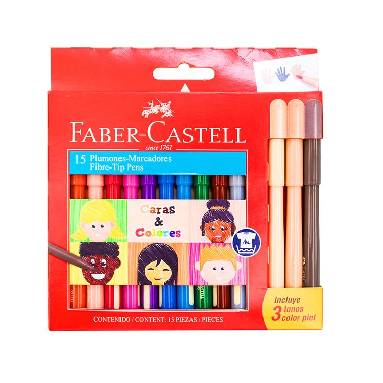 Plumones-Delgados-Caras---Colores-Faber-Castell-Caja-12-Unid---3-Tonos-Color-Piel-1-109801018