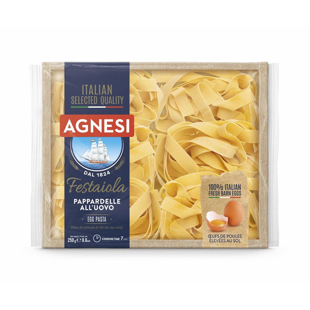 Pappardelle al Huevo Festaiola Agnesi Bolsa 250 g