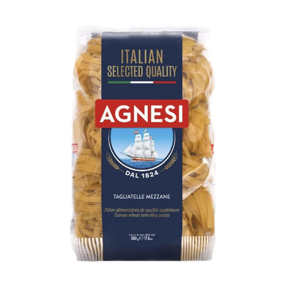 Tagliatelle Agnesi Al Huevo Mezzane Bolsa 500 g
