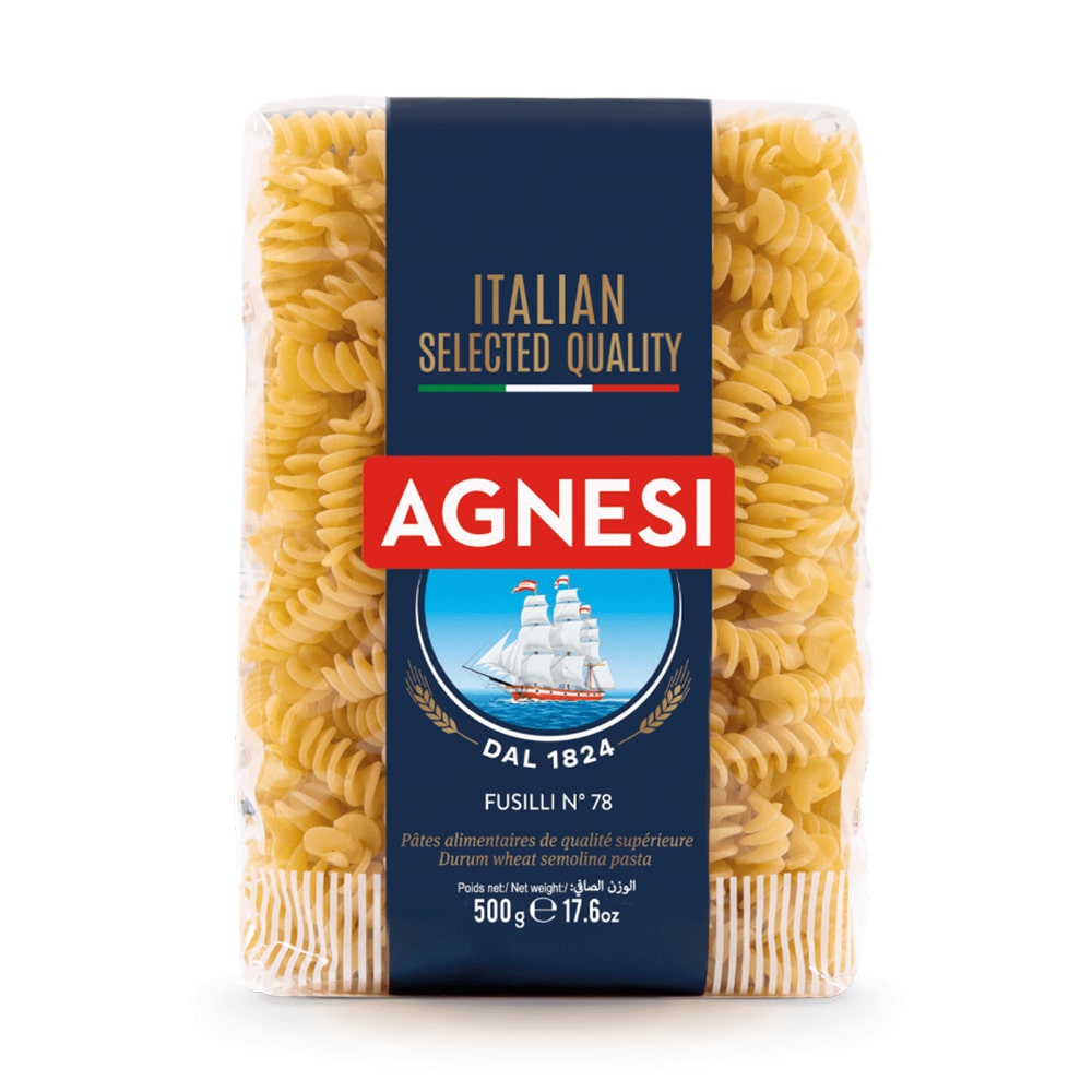 Fusilli Agnesi Bolsa 500 g