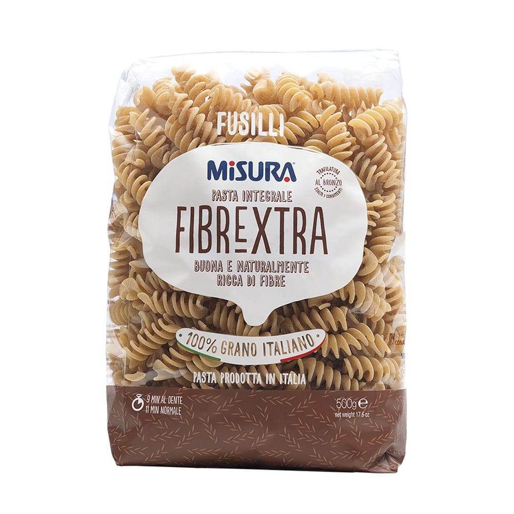 Fusilli Integal Misura Bolsa 500g