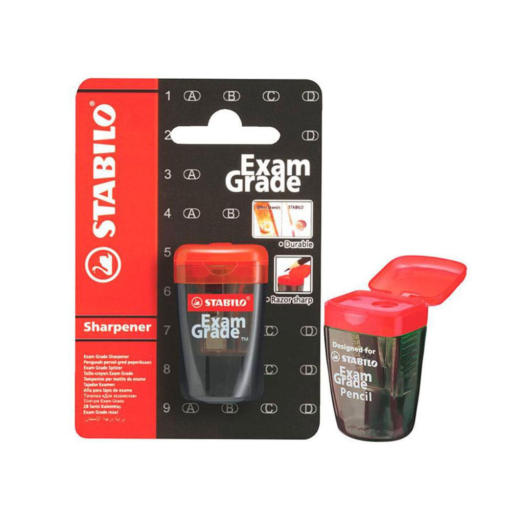 Tajador con Depósito Stabilo Exam Grade